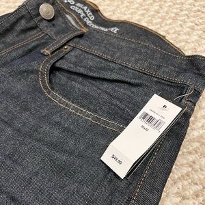 NWT Men’s Gap Relaxed Fit Jeans, Dark Wash, 100% Cotton, 35x32